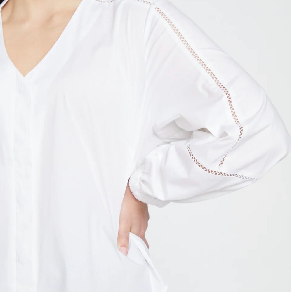Universal Standard Saint-Honore Poplin Blouse Size XS (10-12)